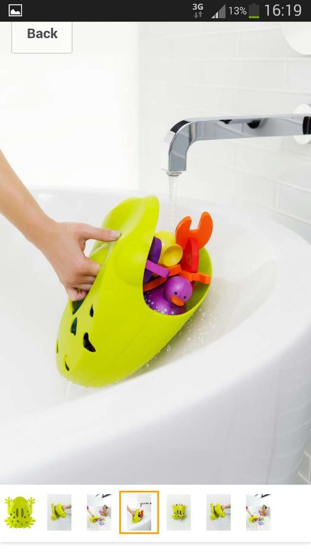 Guarda juguetes bañera