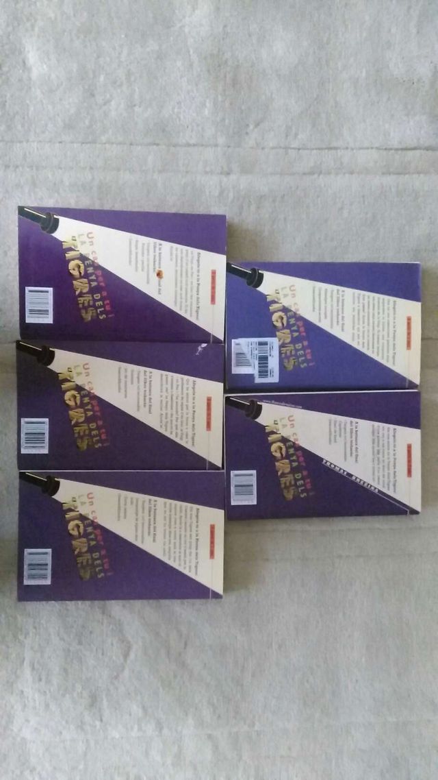 Libro infantil - "Un cas per a tu i la penya dels tigres"