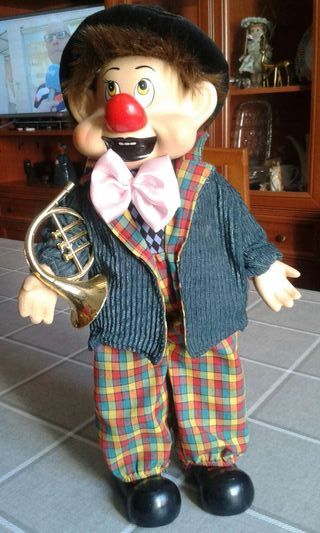 muñecos de payasos antiguos