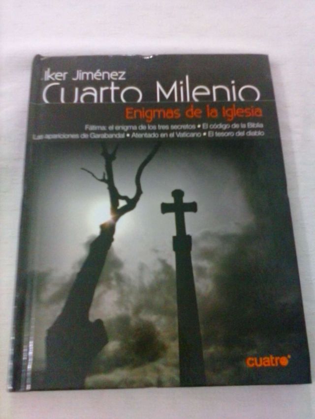 Libro con Dvd cuarto milenio de segunda mano por 6 € en Gandía en ... Libro con Dvd cuarto milenio de segunda mano por 6 € en Gandía en ...