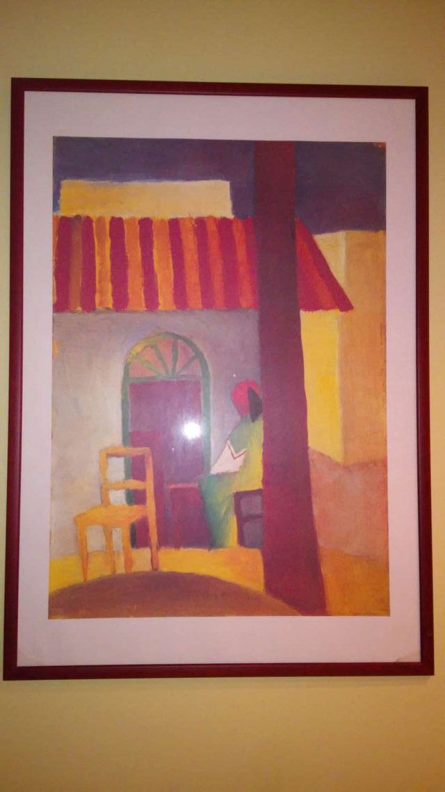 cuadro lamina enmarcada