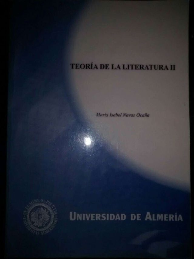 Libro Teoría de la literatura II