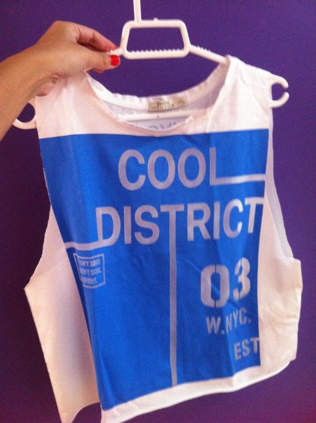 Camiseta deporte talla S Bershka