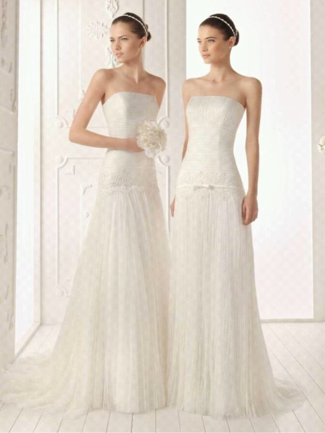 vestido novia aire barcelona modelo regina de segunda mano por 500