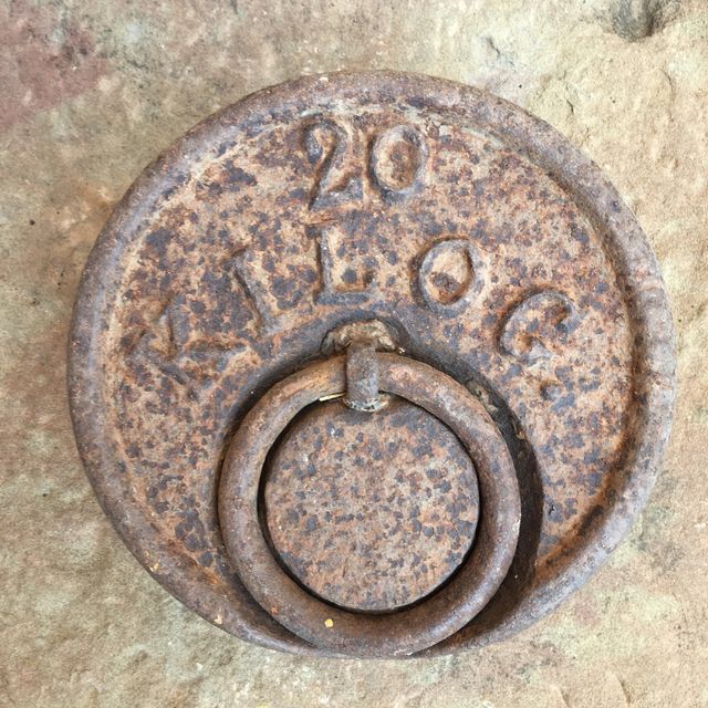 Peso 20 K Antiguo coleccionista vintage brocante