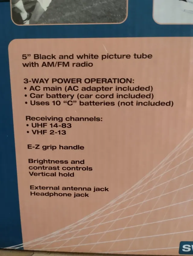 Rádio e TV. Novos em estoque. 5 €