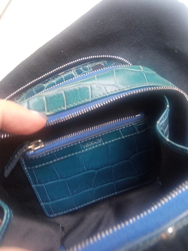 Bolso Auténtico Mano Versace