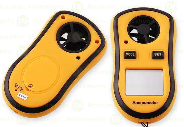 Anemometro medidor velocidad aire