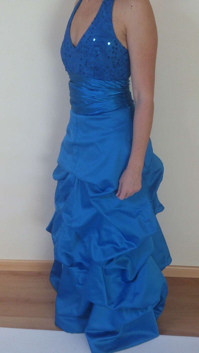 Vestido fiesta o novia informal, impecable