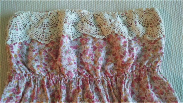 Camiseta palabra de honor de flores t.M