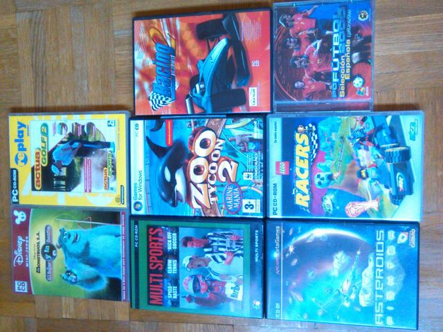 Lote de Juegos para PC CD-ROM