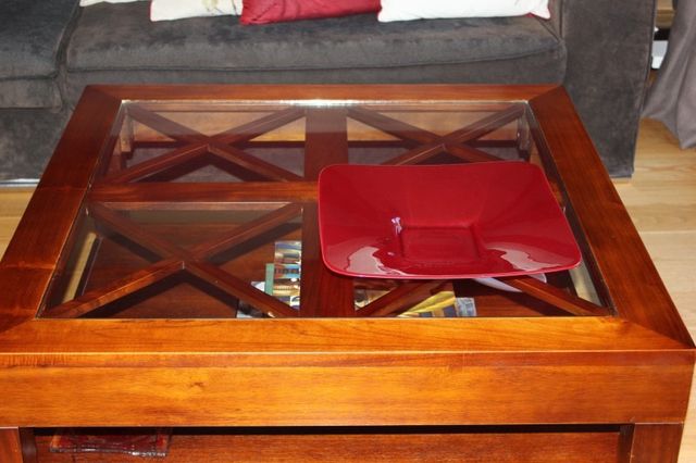 Mesa de Centro Estilo Colonial