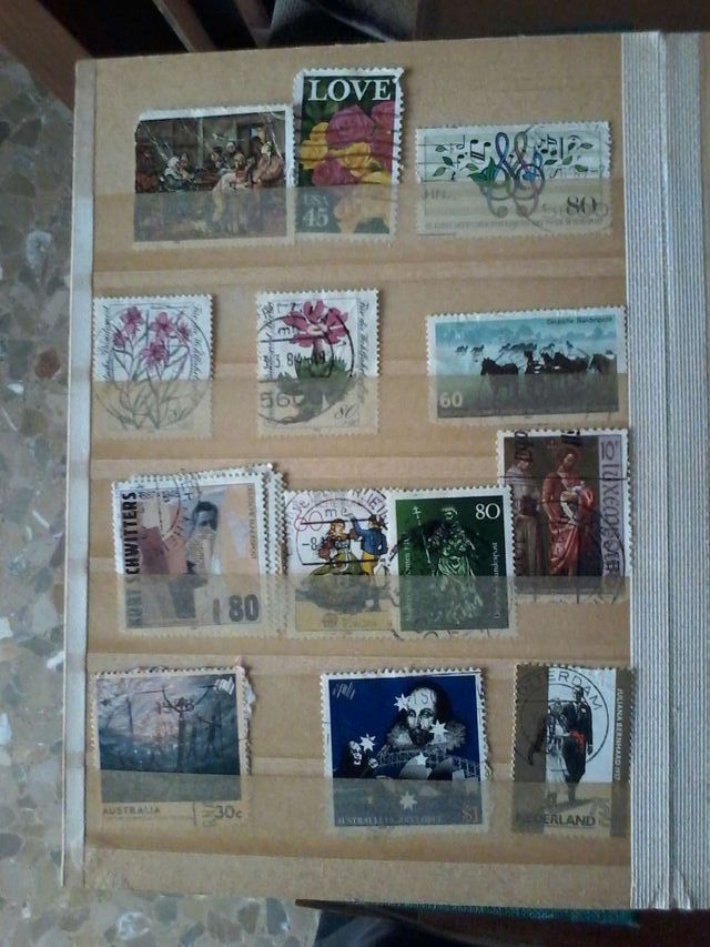 Colección de sellos