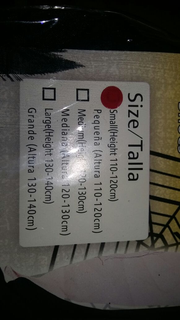 NOVIA ESQUELETO. Talla Pequeña (altura 110-120cm)