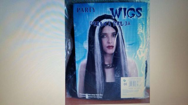 PELUCA BRUJA LARGA