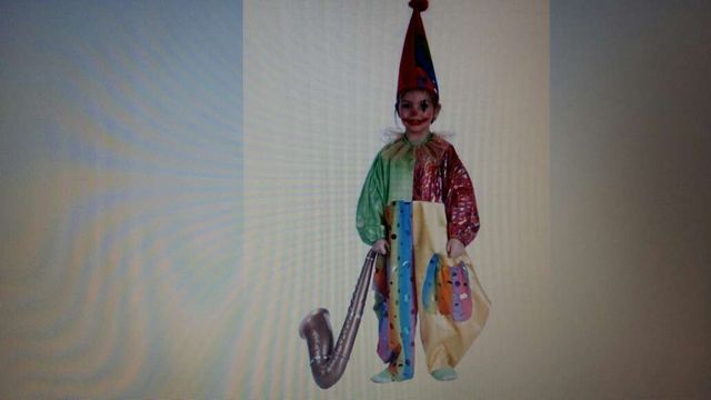 PAYASO. TALLA 4 AÑOS