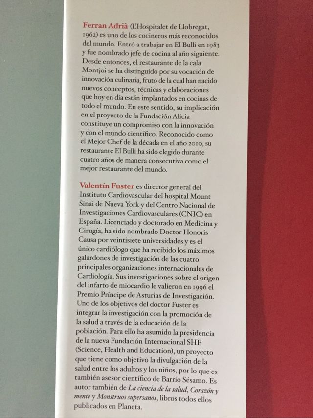 Libro "La Cocina de la Salud"