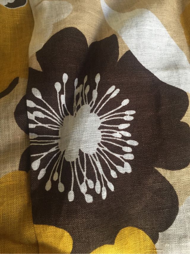 Falda Elogy Talla 44 De Lino Estampada