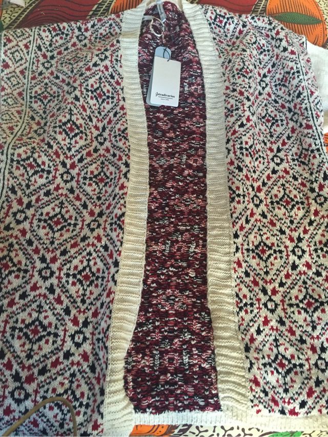 Chaqueta Étnica Marca Pull And Bear Talla S