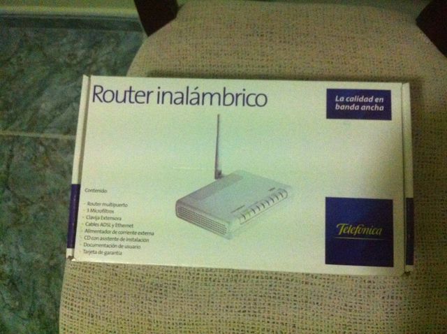 Router Movistar antiguo