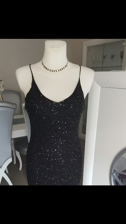 VESTIDO FIESTA  NEGRO