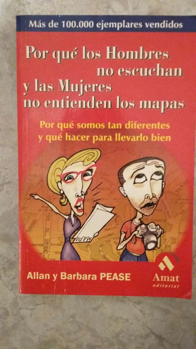 Libro: por qué  los hombres no escuchan y las muje