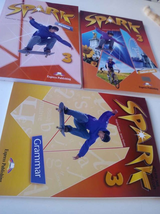 Libro inglés secundaria Spark 3 Express Publishing