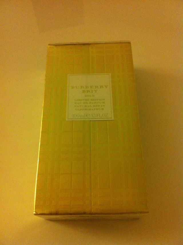 Perfume Burberry Brit Gold Edición Limitada