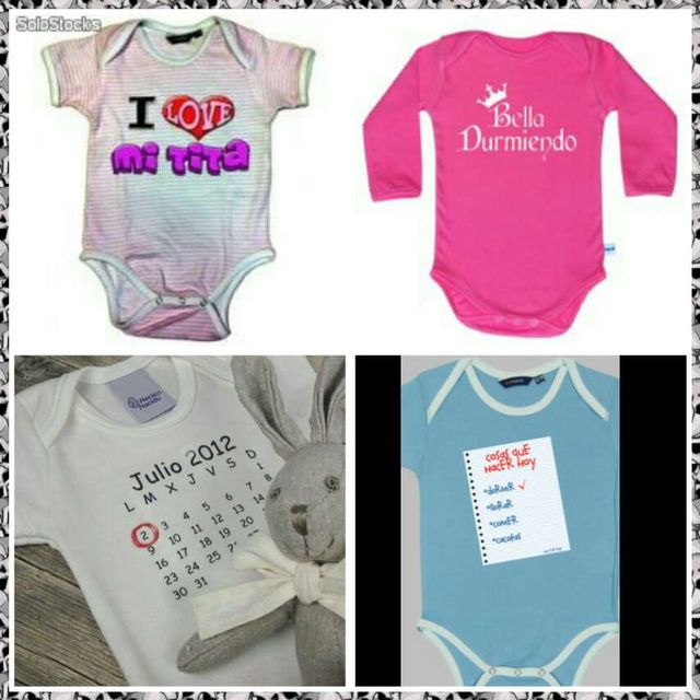 Bodies,camisetas baberos...