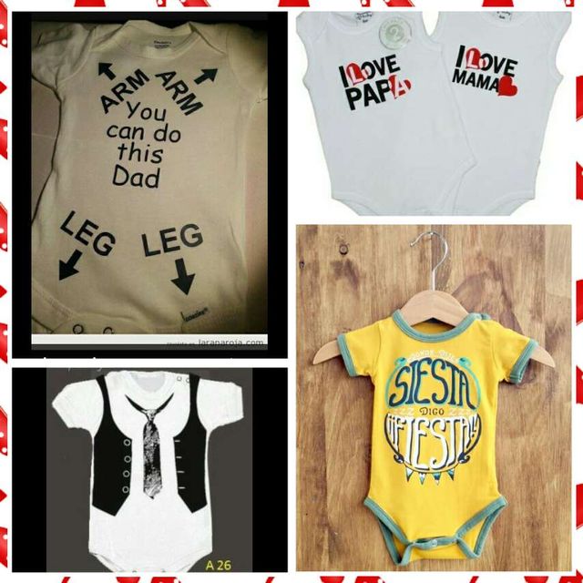 Bodies,camisetas baberos...