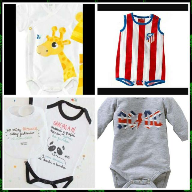 Bodies,camisetas baberos...