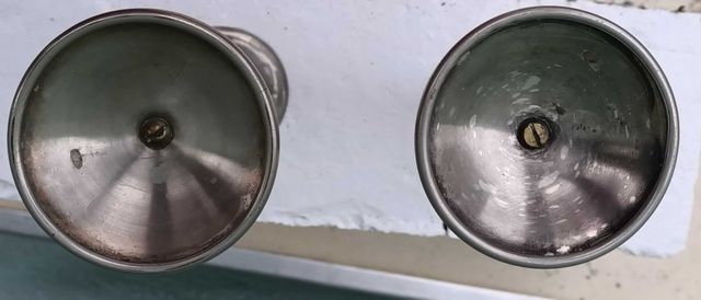 Portavelas Vintage en Forma de Peces - Alpaca