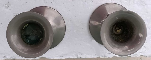 Portavelas Vintage en Forma de Peces - Alpaca