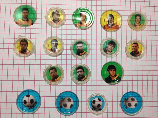 Cromos Chapas Coca Cola