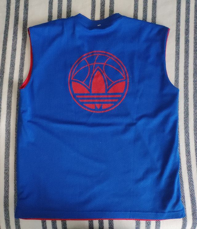 CAMISETA BALONCESTO ADIDAS RETRO VINTAGE REVERSIBL
