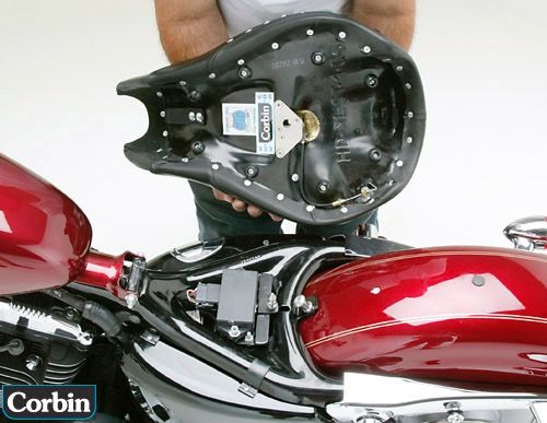 asiento CORBIN harley sportster