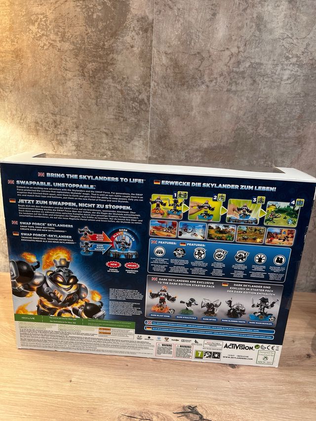 Skylanders Swap Force Dark Edition Para Xbox 360