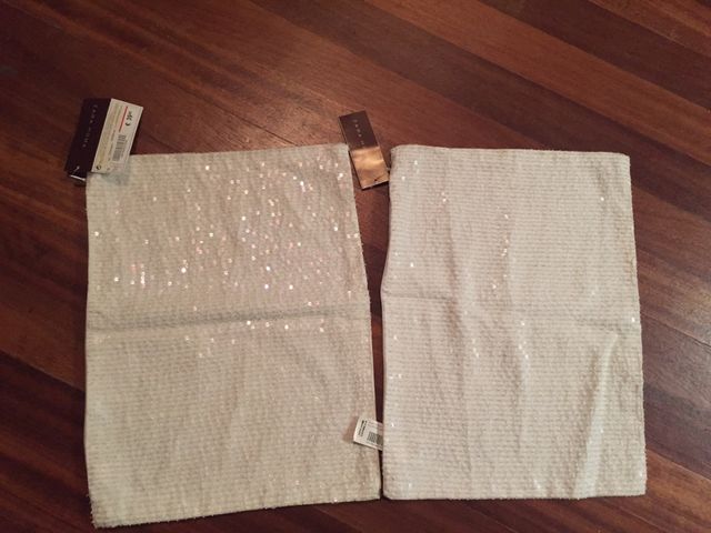 Almohadones De Zara Con Bordado De Lentejuela
