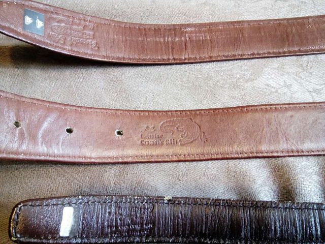 Cinturones de cocodrilo