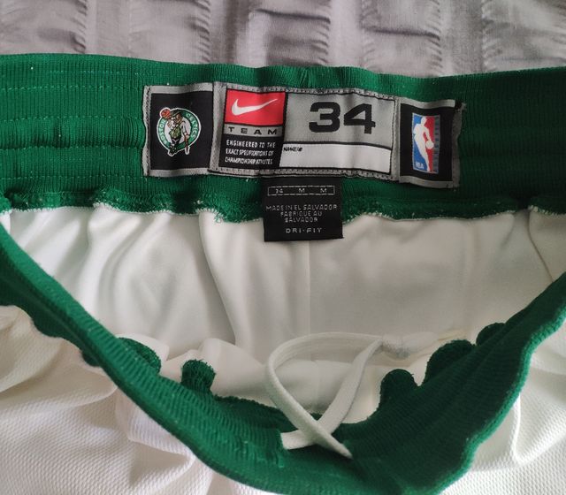 PANTALÓN BALONCESTO BOSTON CELTICS AUTENTICO DE JU