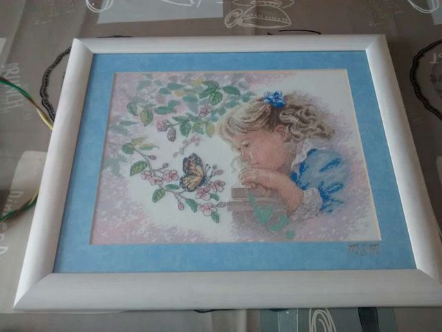 Cuadro punto de cruz.