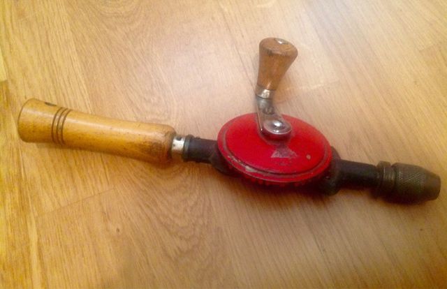 Taladro Antiguo Manual De Rueda