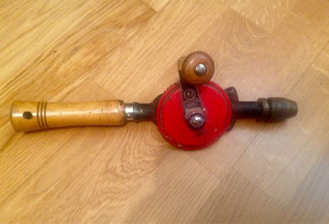 Taladro Antiguo Manual De Rueda