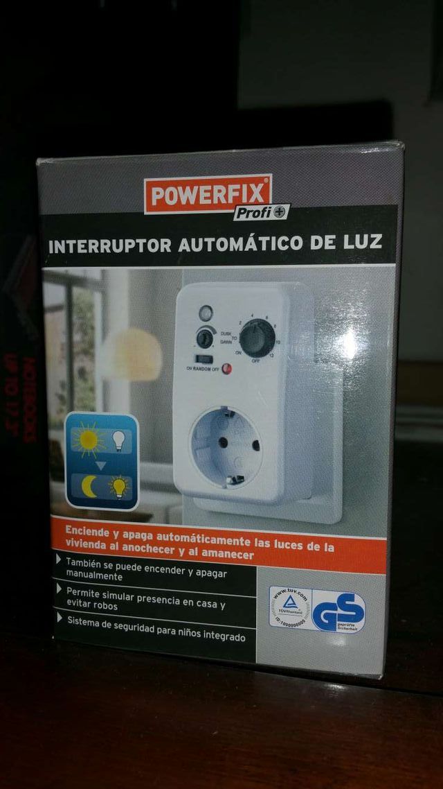 Enchufe programable.