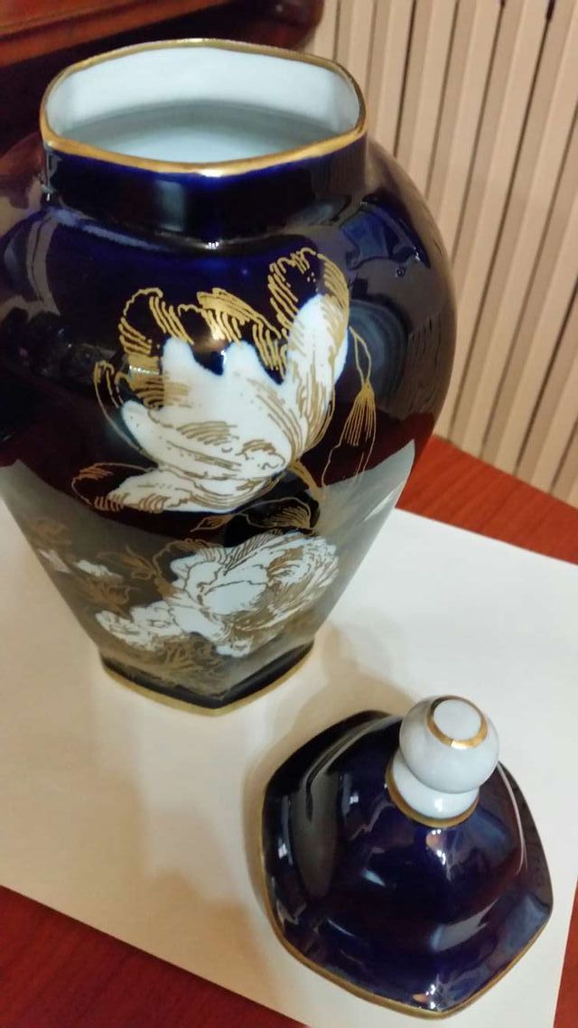 Bombonera porcellana/porcelana