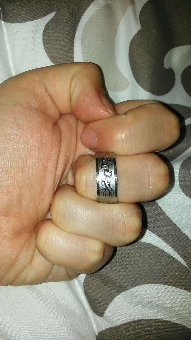 Anillo de plata unisex