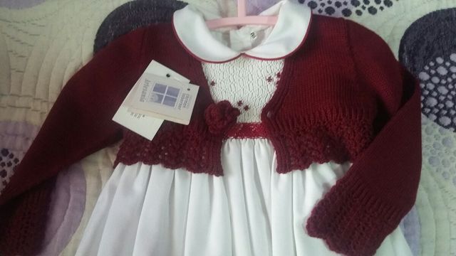 Vestido y chaqueta 9 Meses. NUEVO.