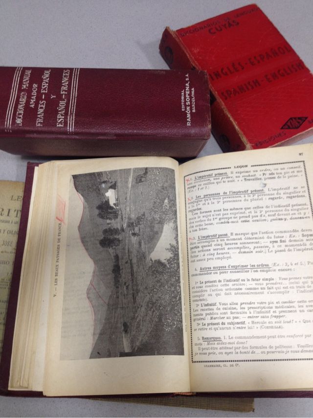 LOTE 6 libros antiguos 1900,1916,...