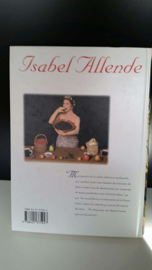 Libro "Afrodita" de Isabel Allende
