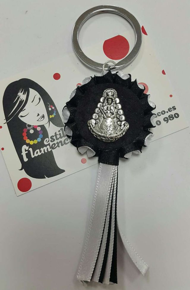 Llavero virgen del rocio